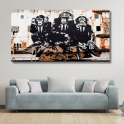 Three Business Monkeys - Banksy 