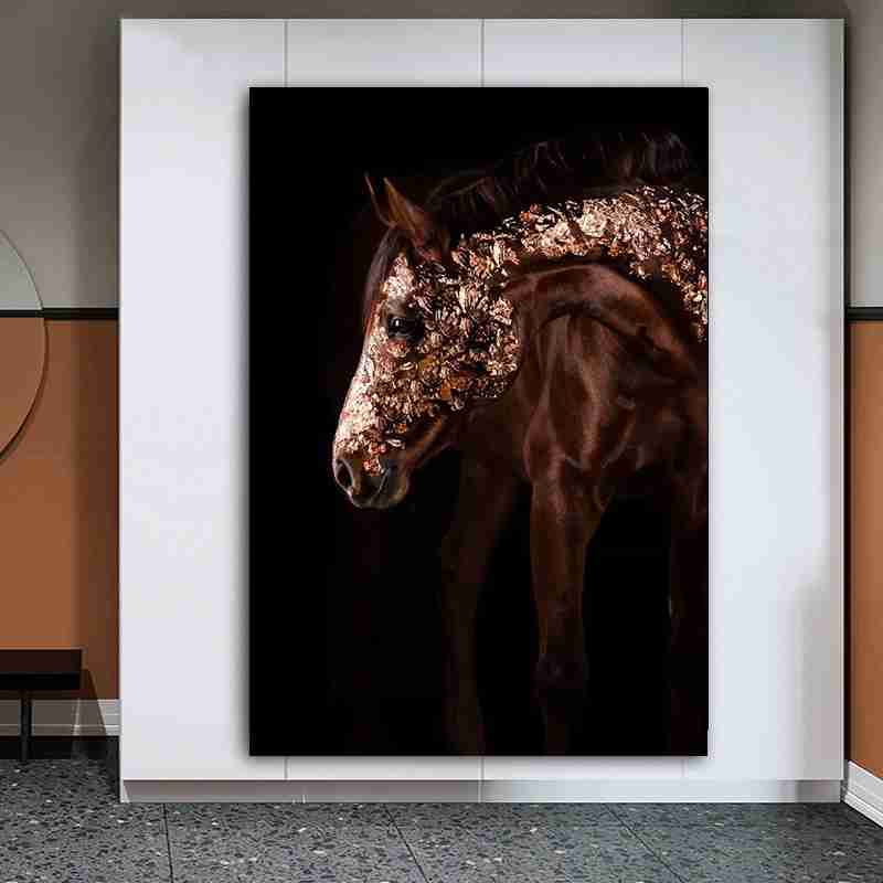 Cavallo Marrone Dorato