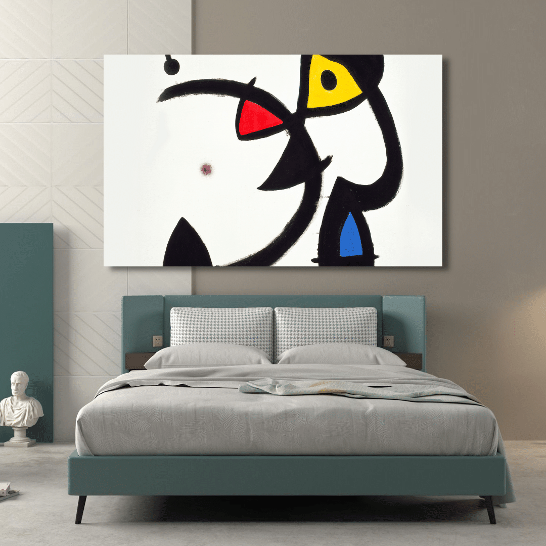 Astrattismo Chiaro Miro Stampa Tela Canvas