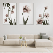 Trio di Tulipani Rosa - Set 3 Pezzi