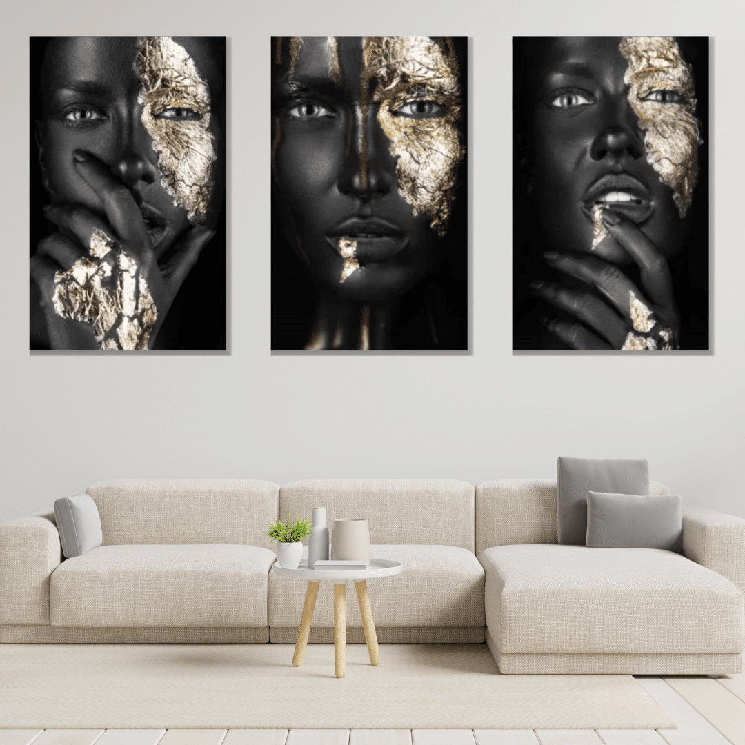 Ritratto Gold - Set 3 Pezzi