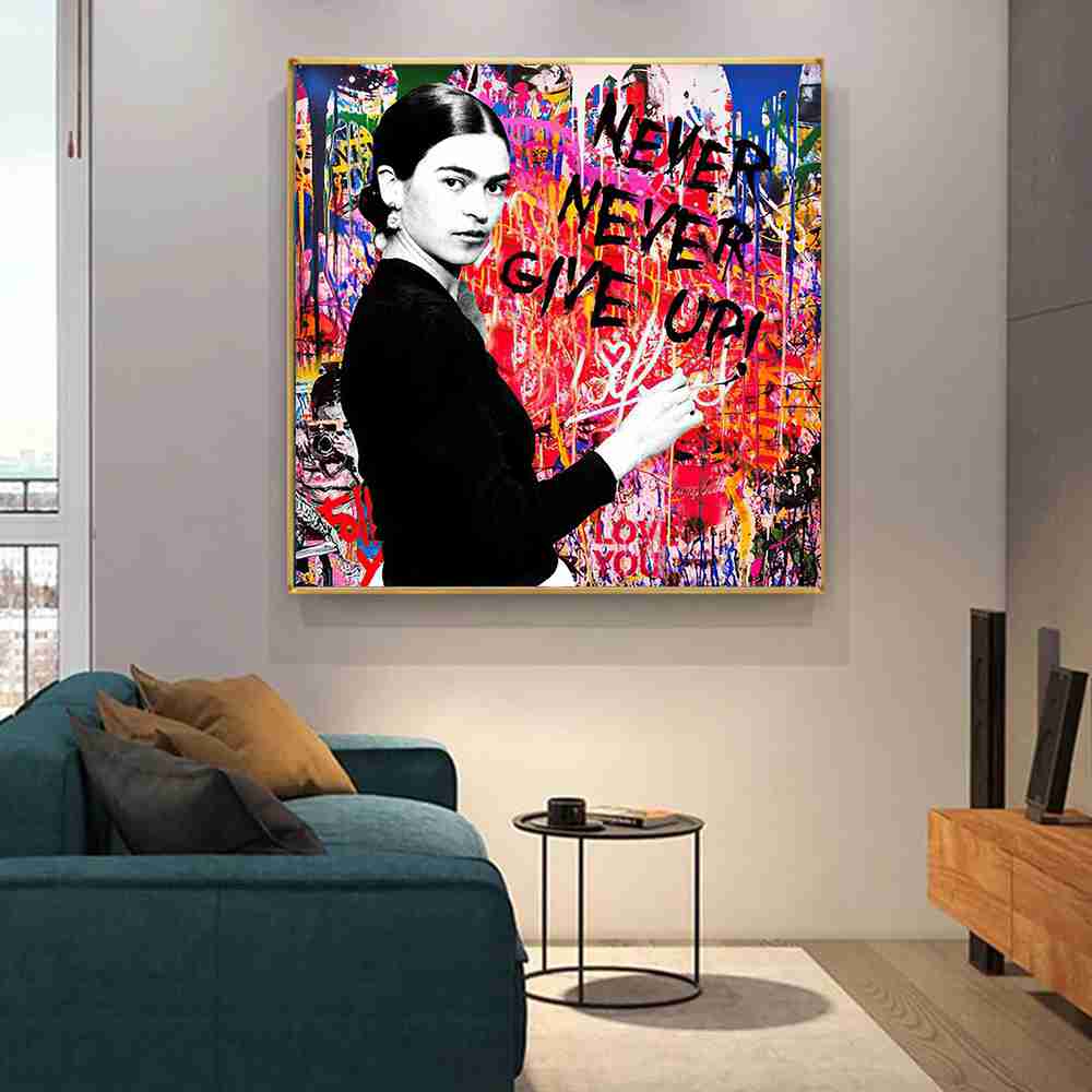 Never Never Give Up - Banksy