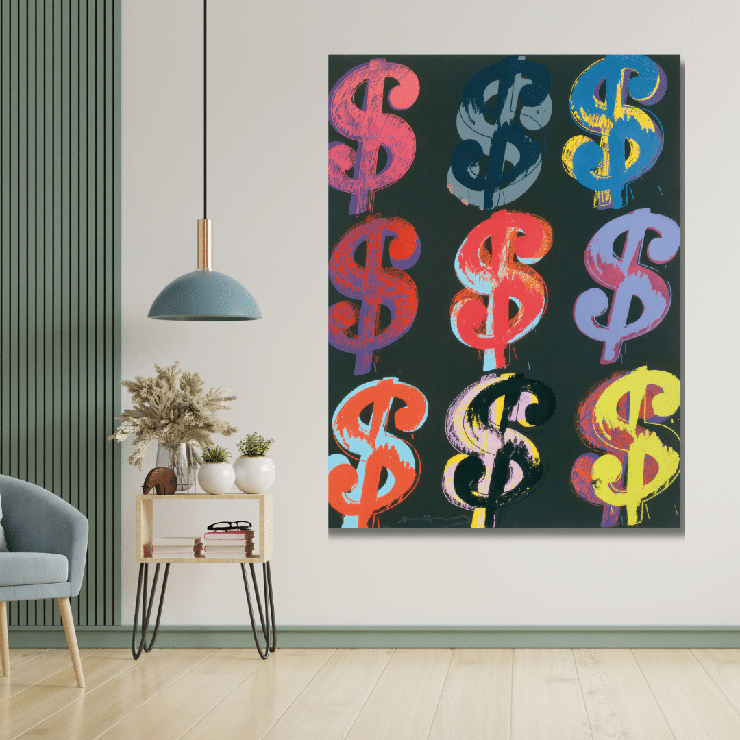 Dollar Sign - Andy Warhol 
