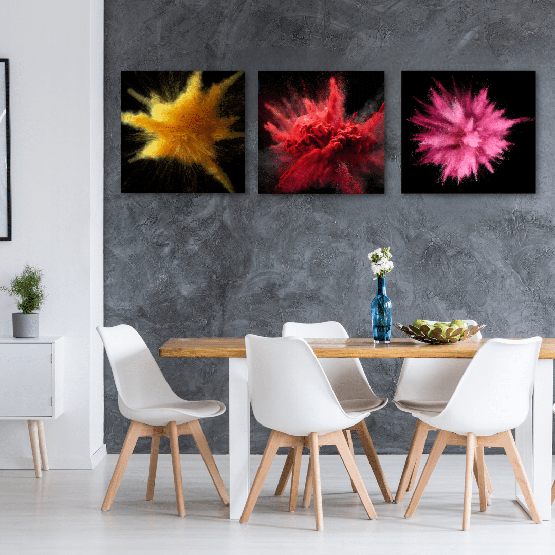 Esplosione di Colori - Set 3 pezzi