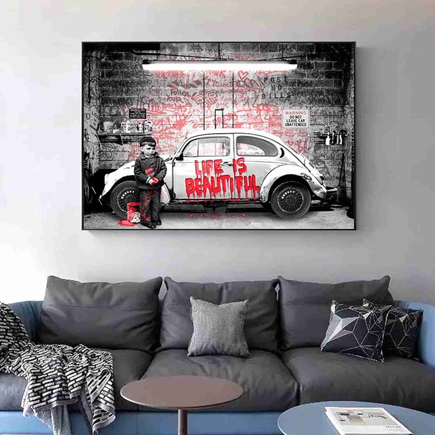 Life Is Beautiful Black & white