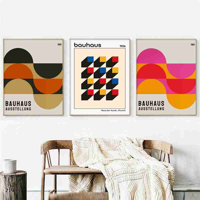 Onde Bauhaus - Set 3 pezzi