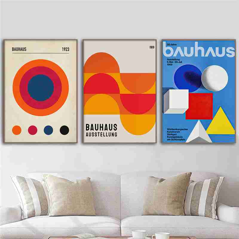 Geometria Bauhaus - Set 3 pezzi