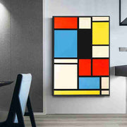 Composizione con Blu, Rosso e Giallo - Piet Mondrian