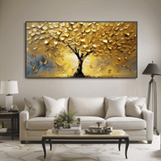 Albero dalle foglie dorate