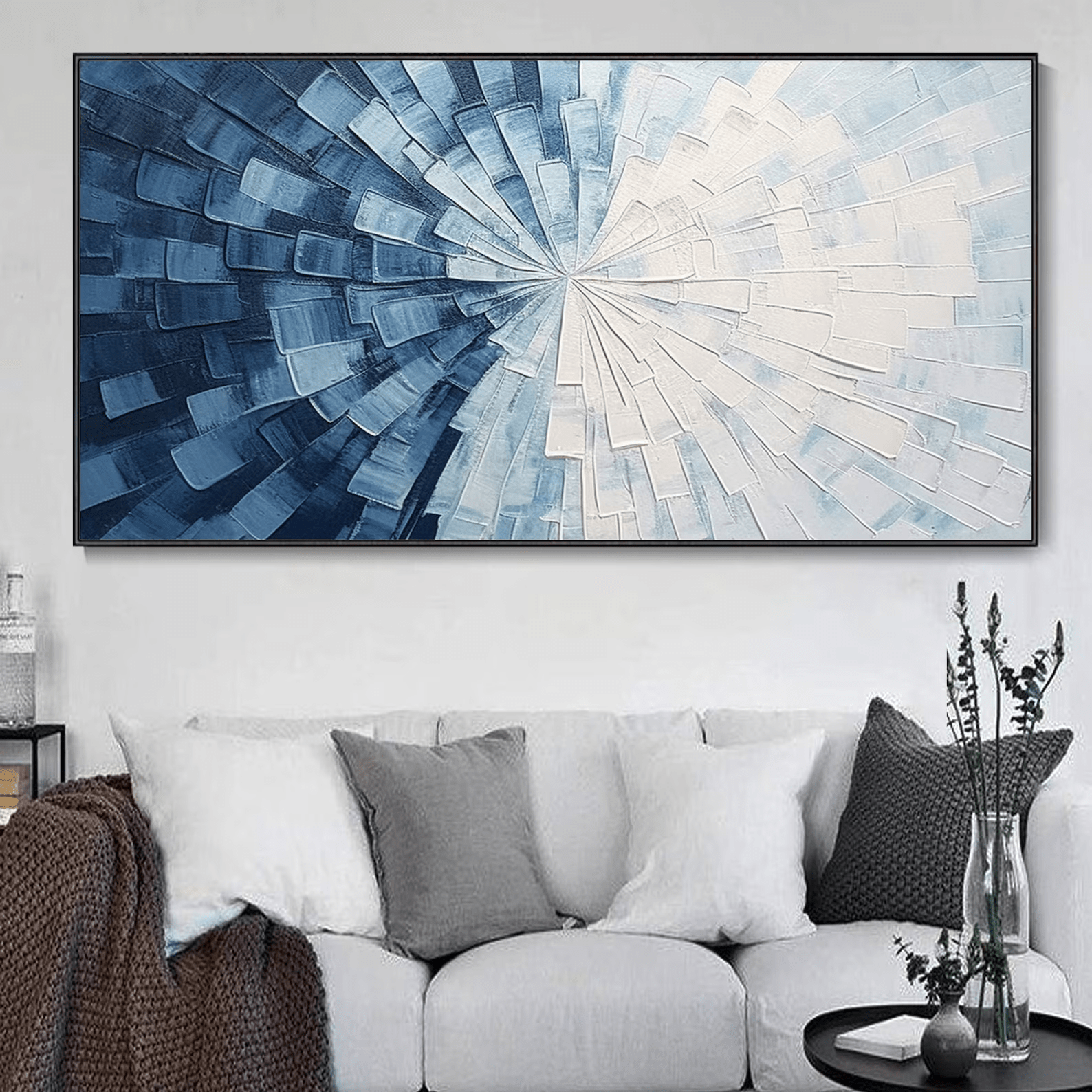 Astratto Wabi Sabi Blu