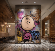 Charlie Brown graffiti
