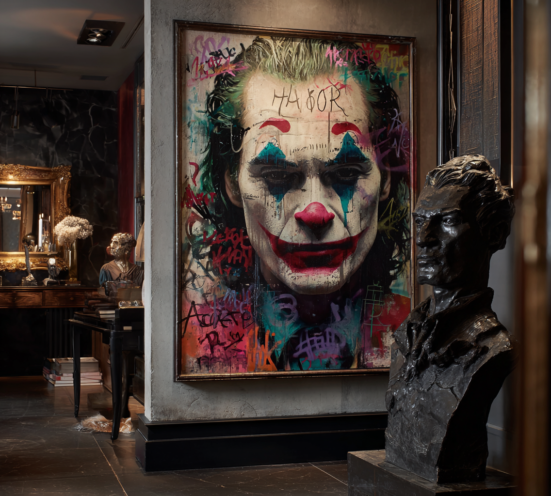 Joker graffiti