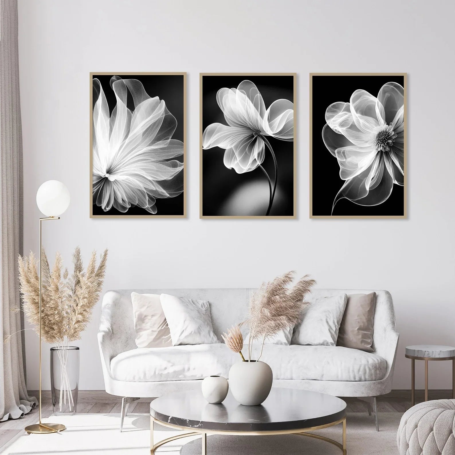 Raggi di fiori - Set 3 Pezzi