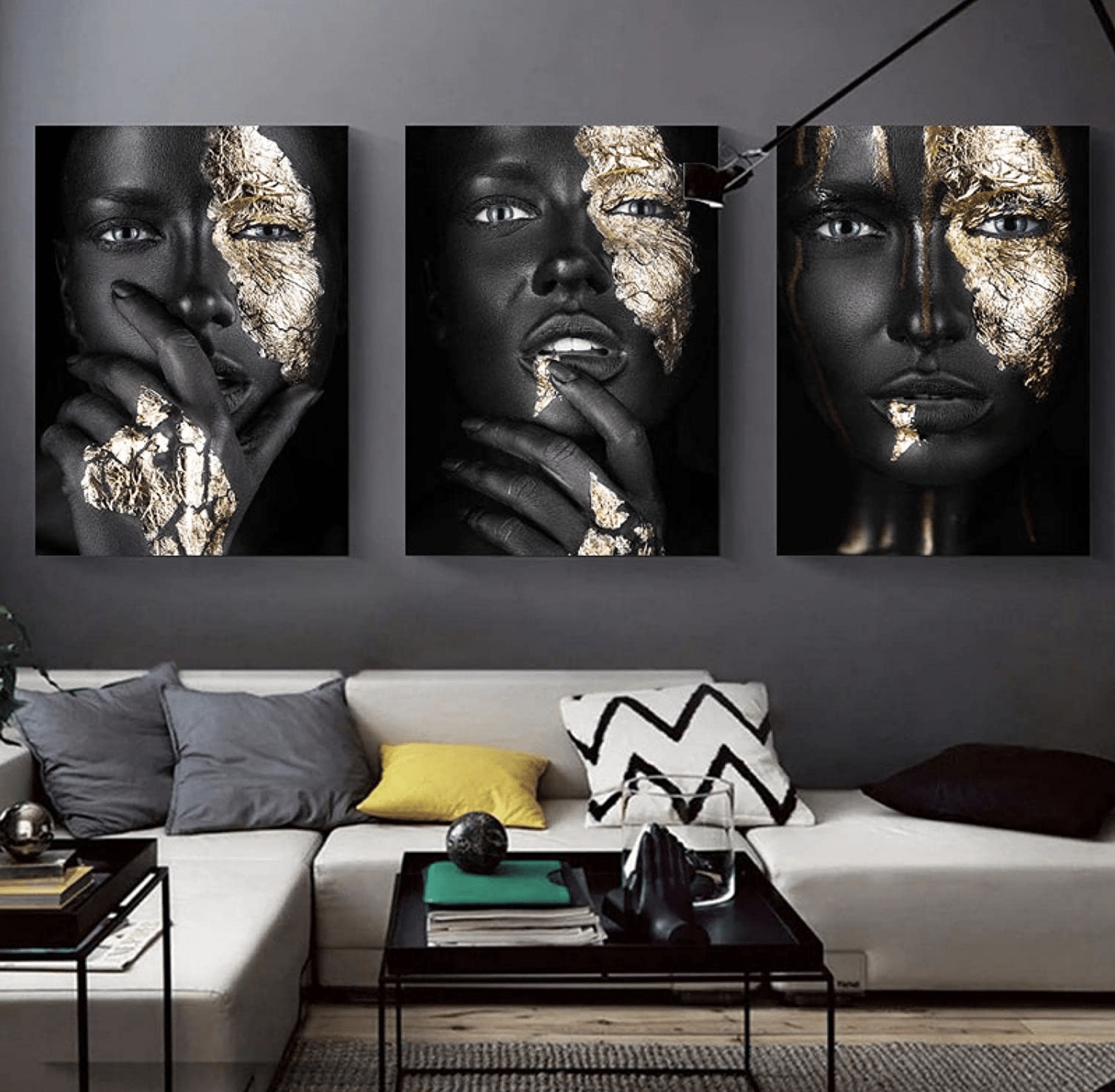 Golden mask collection - Set 3 Pezzi