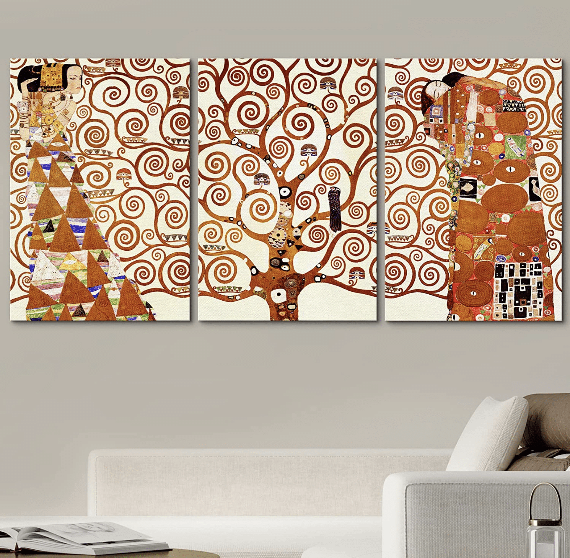 Set 3 pezzi Albero della Vita - Klimt