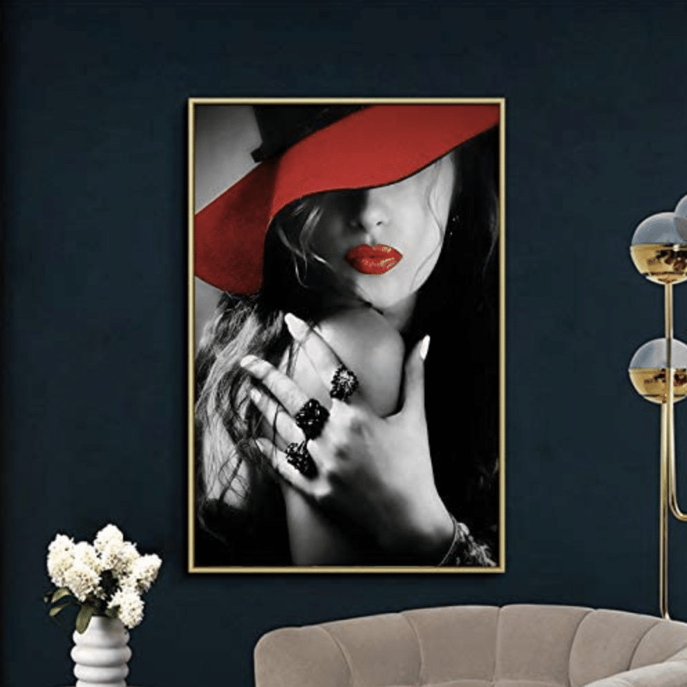 Donna dallo sguardo sfuggente