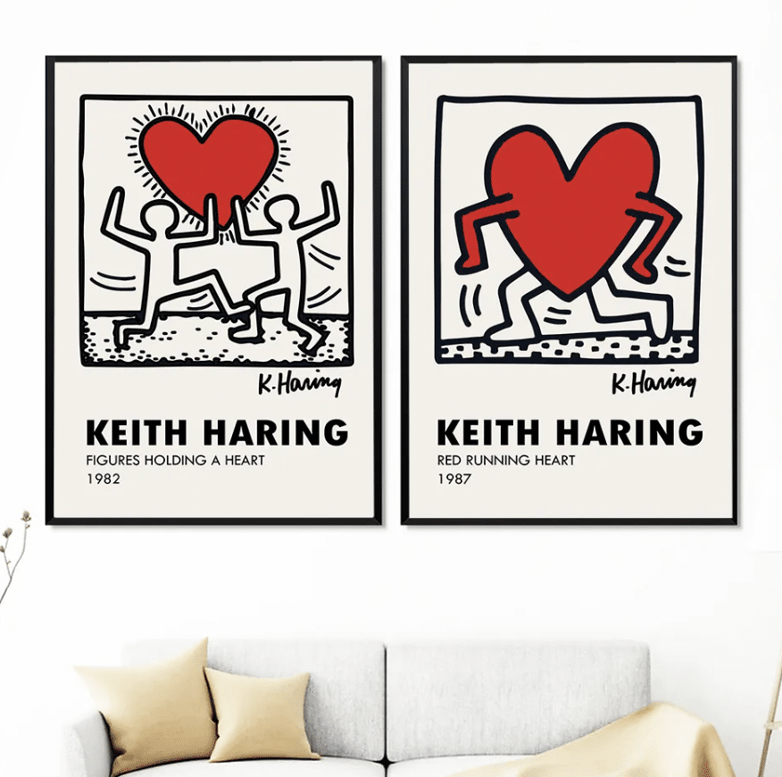 Keith Haring - Cuore
