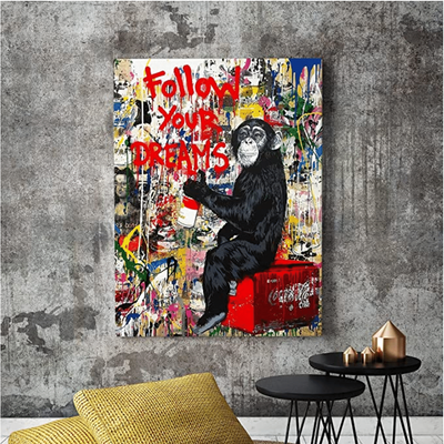 Follow Your Dreams Banksy