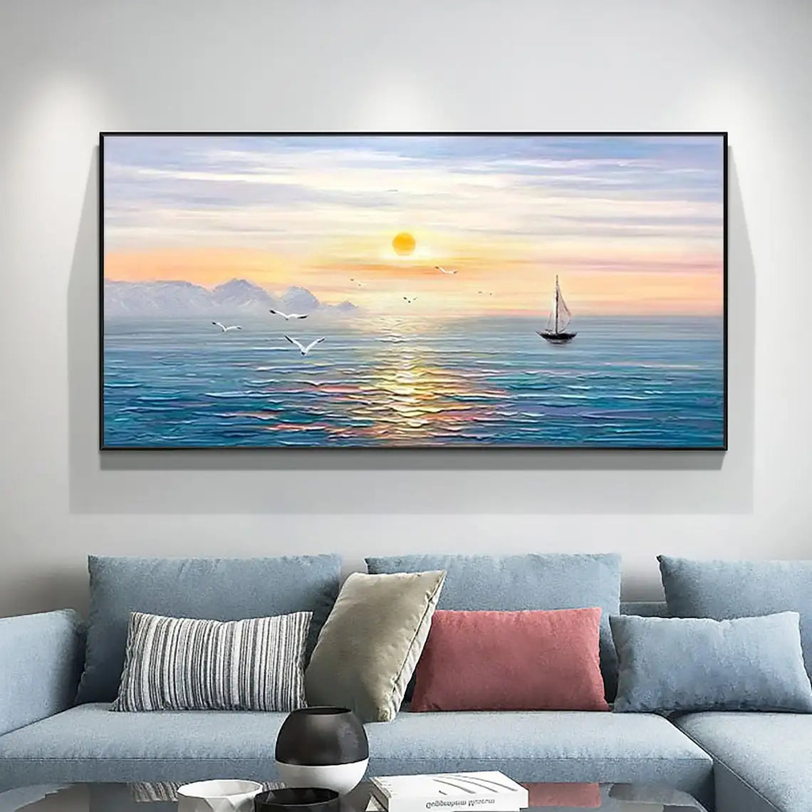 Dawn, Sailing and Seagulls 