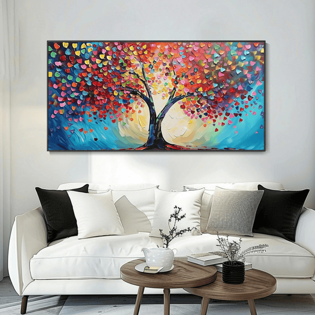 Albero astratto colorato