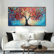 Albero astratto colorato