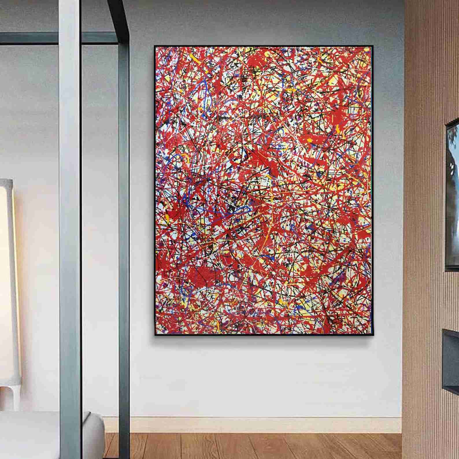 Arte astratta colorata