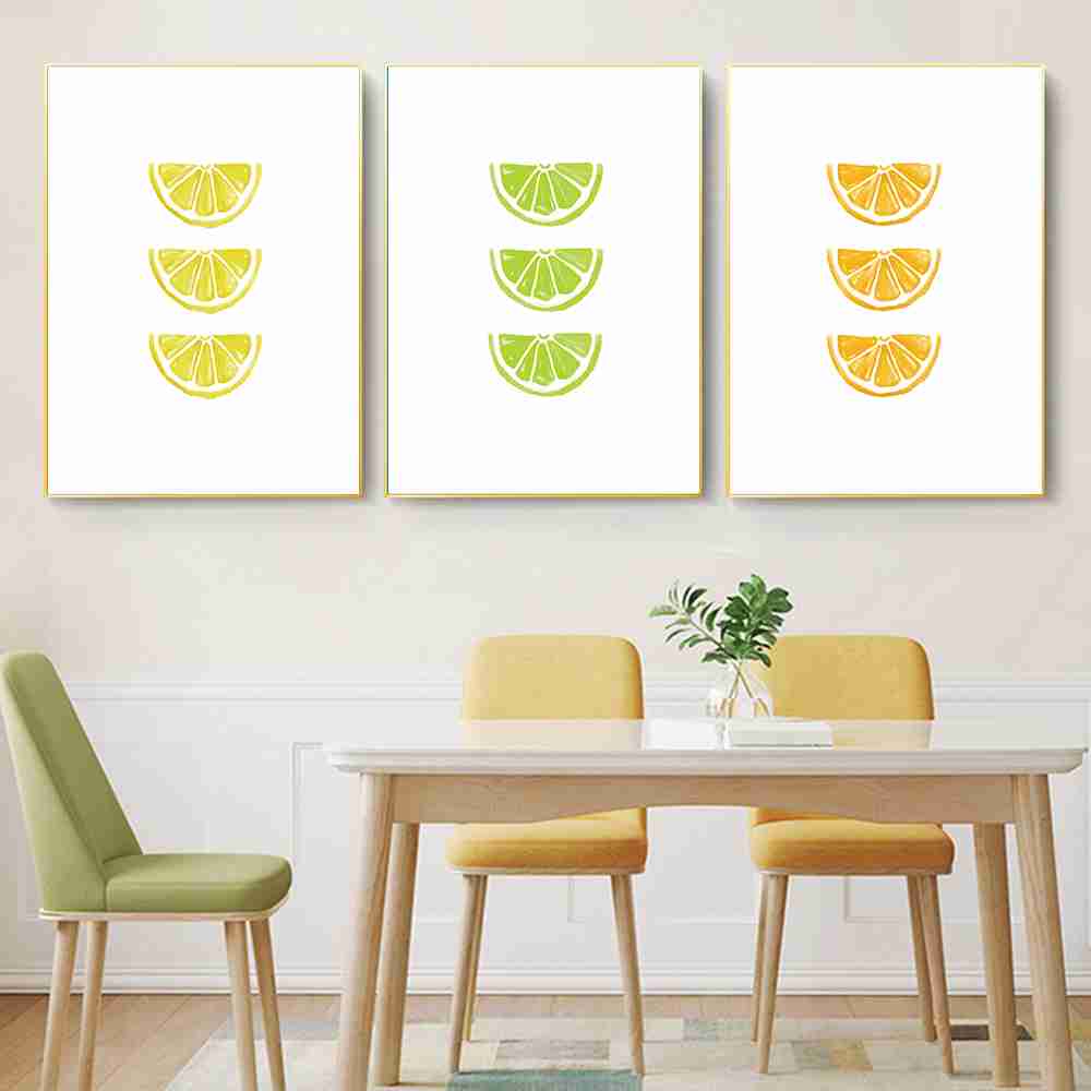 Agrumi Moderno - Set 3 Pezzi